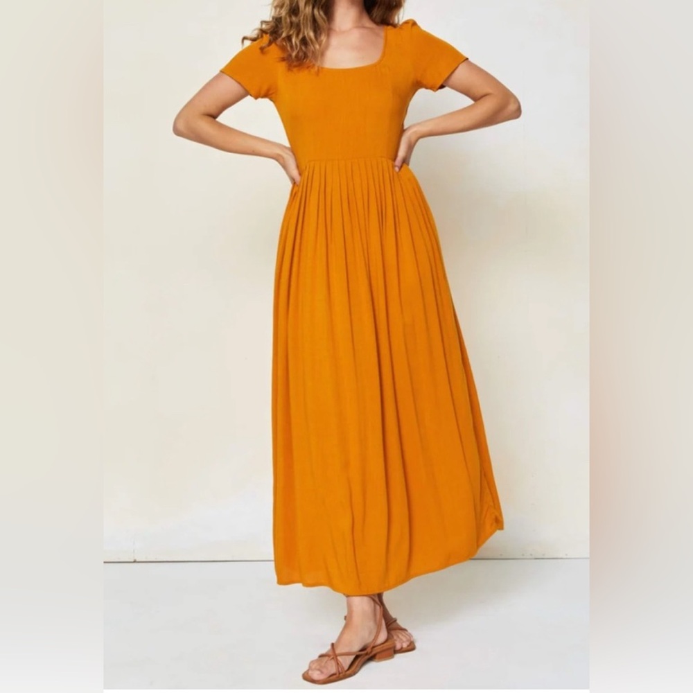 Christy Dawn Scarlet Dress Size XS Petite Marigold Effortless Timeless Cottage - Picture 2 of 8